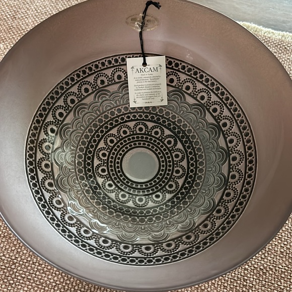 Absolutely Stunning Akcam Glass Bowl - Picture 2 of 8